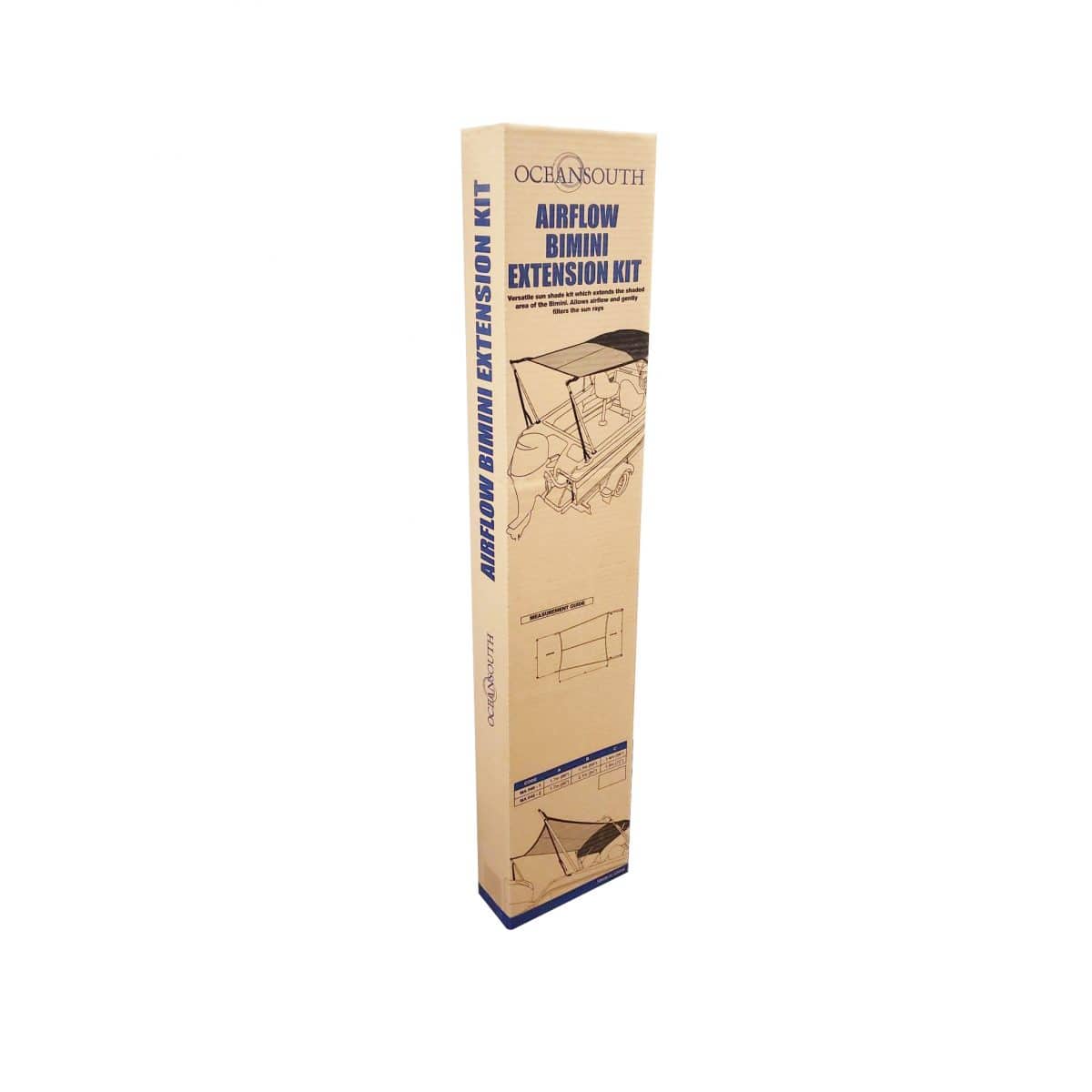 Bimini Extension Kit packaging cardboard box