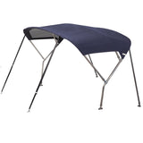 Blue Stainless Steel Sailboat Bimini Top