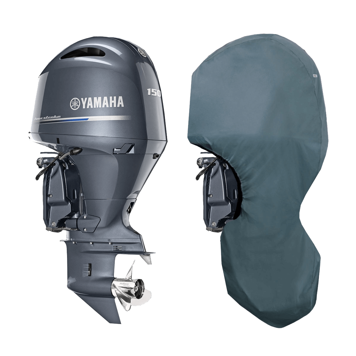 F150D, F175A, F200F (4CYL 2.8L) YEAR 2015> YAMAHA OUTBOARD COVERS - Cover Systems