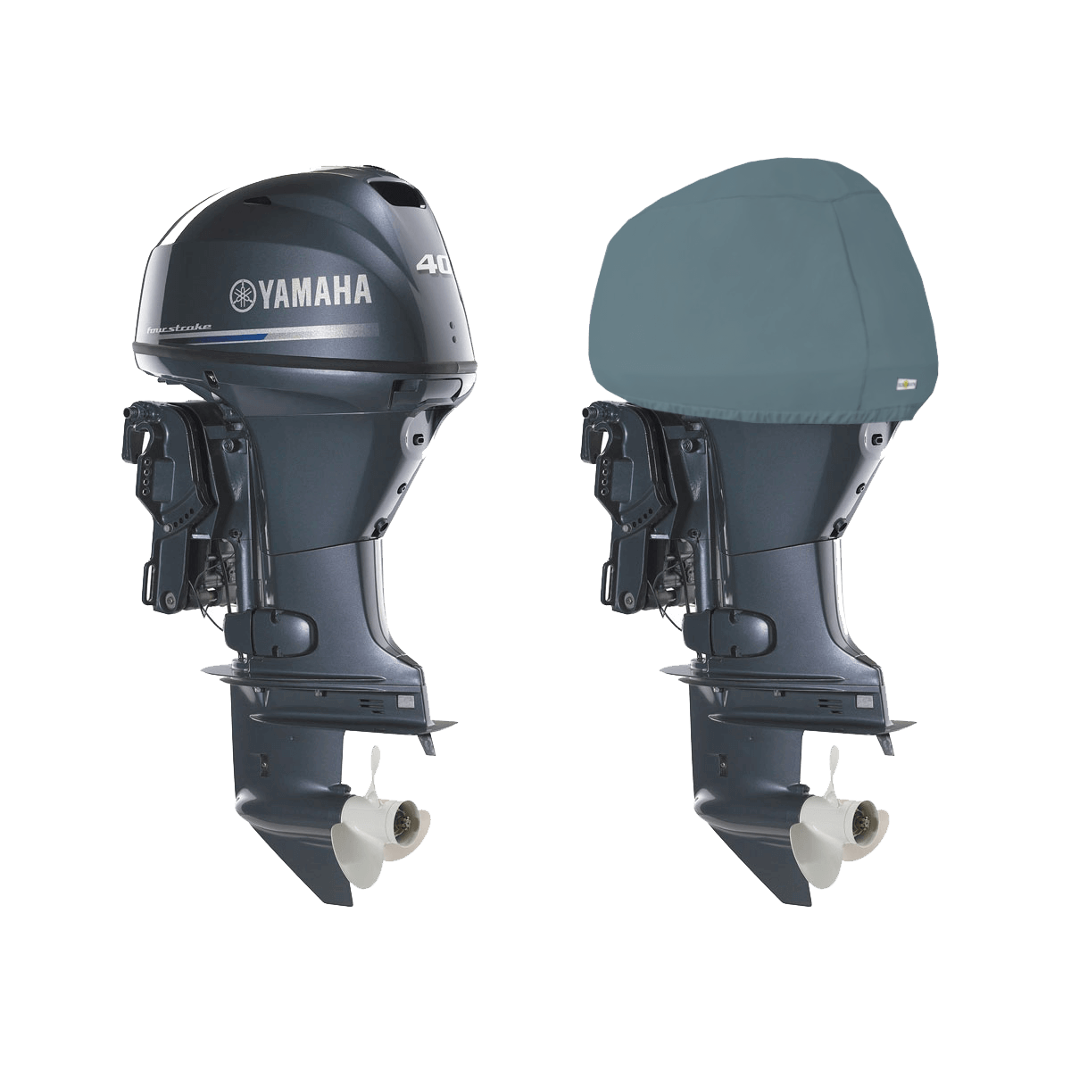F30B, F40F (3CYL 747cc) YEAR 2009> YAMAHA OUTBOARD COVERS - Cover Systems