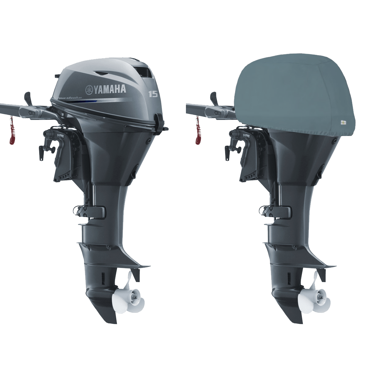 F15C, F20B (2CYL 362CC) YEAR 2007> YAMAHA OUTBOARD COVERS - Cover Systems