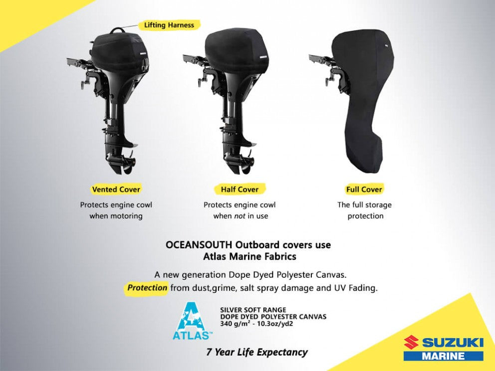 DF8A, DF9.9A (1CYL 208CC) YEAR 2010> SUZUKI OUTBOARD COVERS - Cover Systems