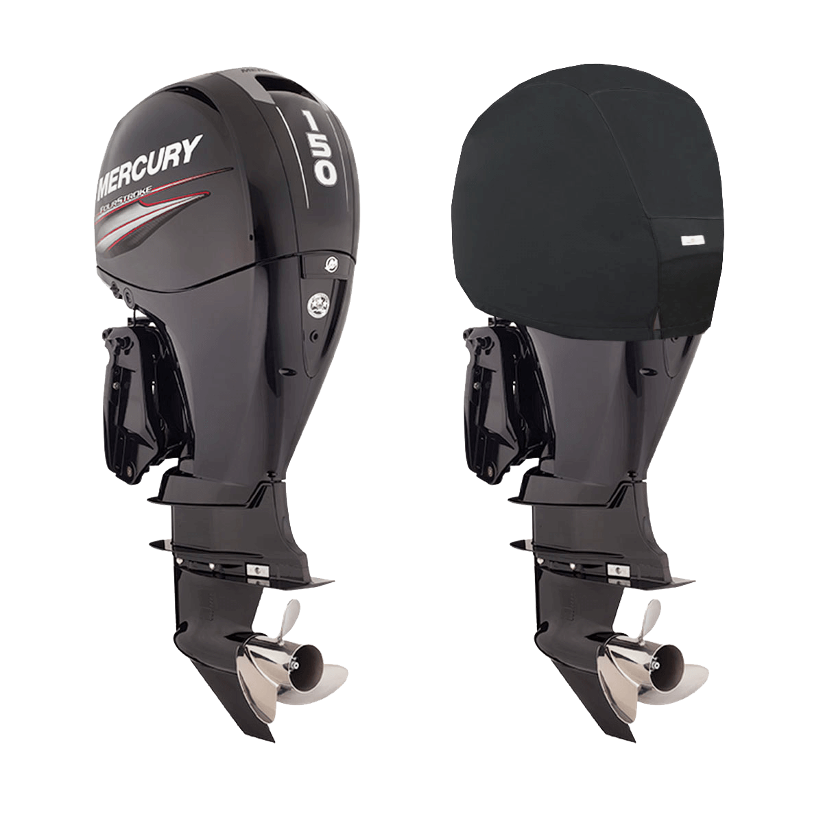 135HP,150HP (4STR 4CYL 3.0L) & PRO XS 115HP-150HP YEAR 2011> MERCURY OUTBOARD COVERS - Cover Systems