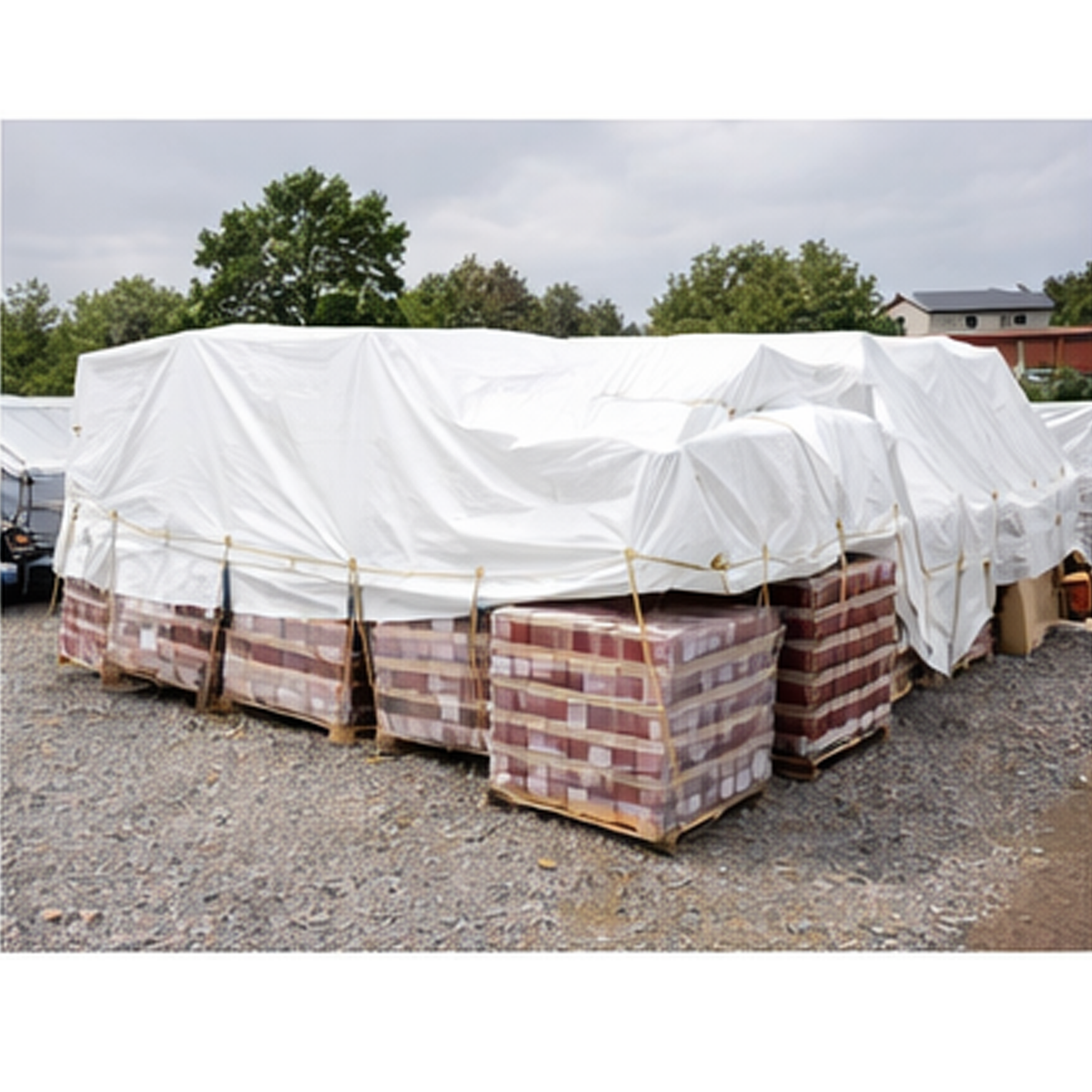 Small Heavy Duty PVC Tarpaulins (4x4 - 6x4m) 500gsm-750gsm