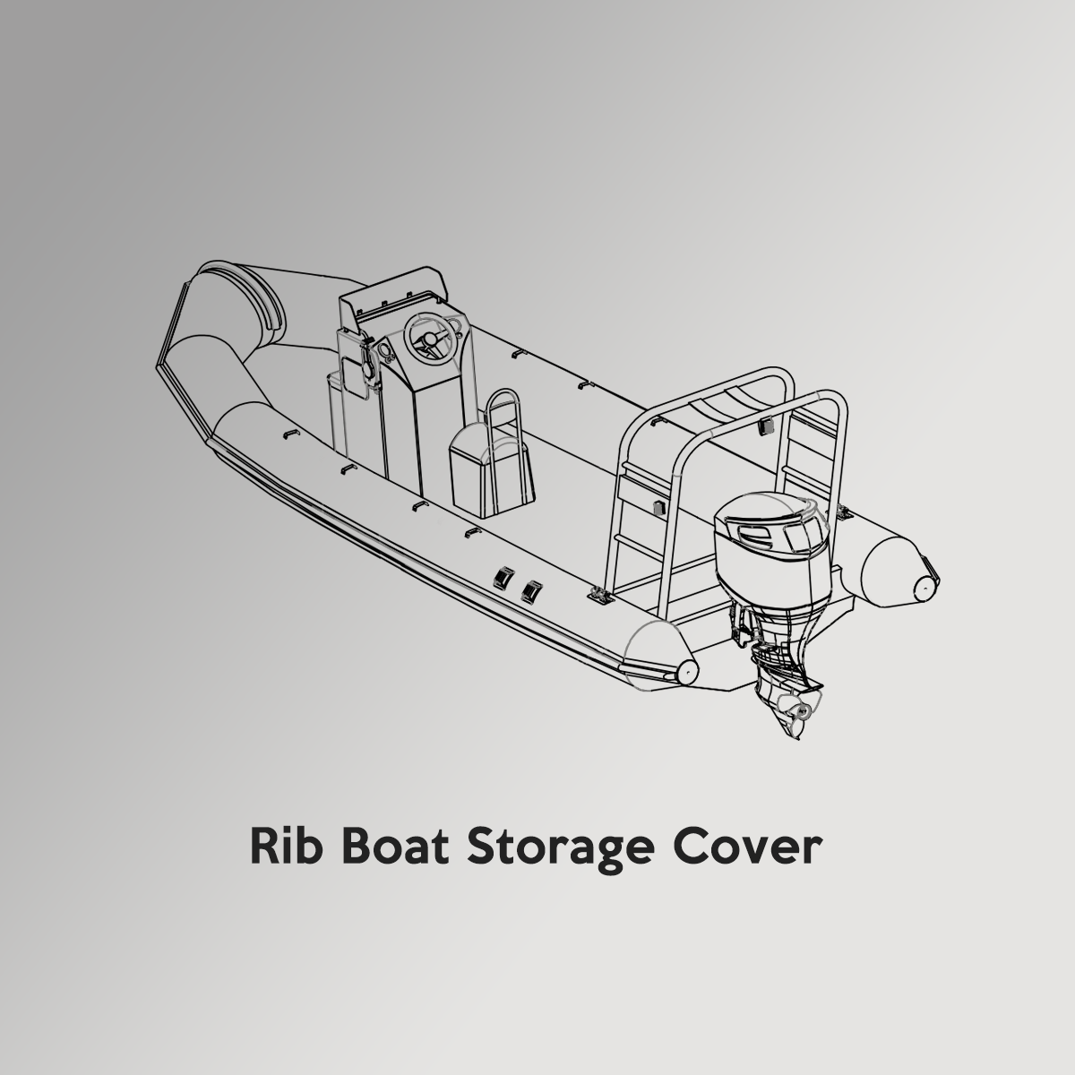 Rib Boat Cover – Full - Cover Systems