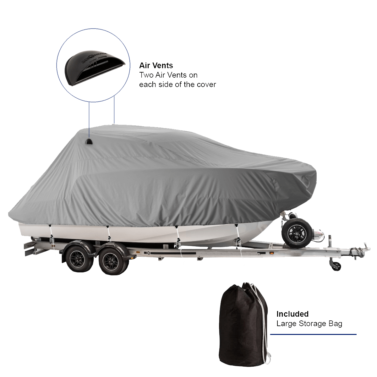 Pilot/Cruiser Boat Covers - Cover Systems