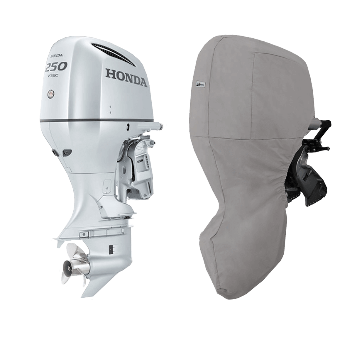 BF200, BF225, BF250 (V6 3.6L) YEAR 2019> HONDA OUTBOARD COVERS - Cover Systems