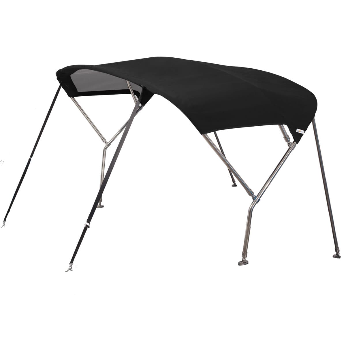 Black Stainless Steel Sailboat Bimini Top