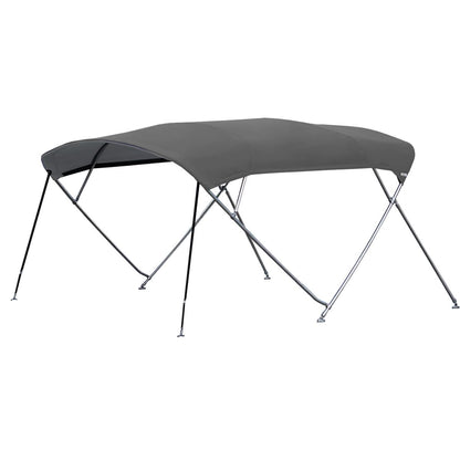 Grey Stainless Steel Cruiser Bimini Top