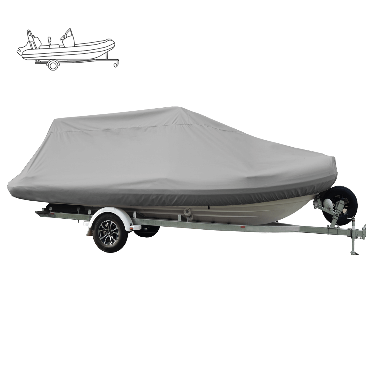 Rib Boat Cover – Full - Cover Systems
