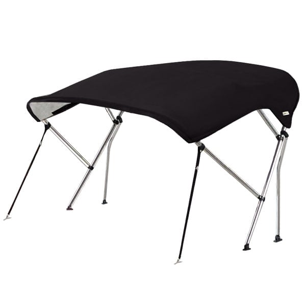 Black Whitewater Pro Bimini Aluminium