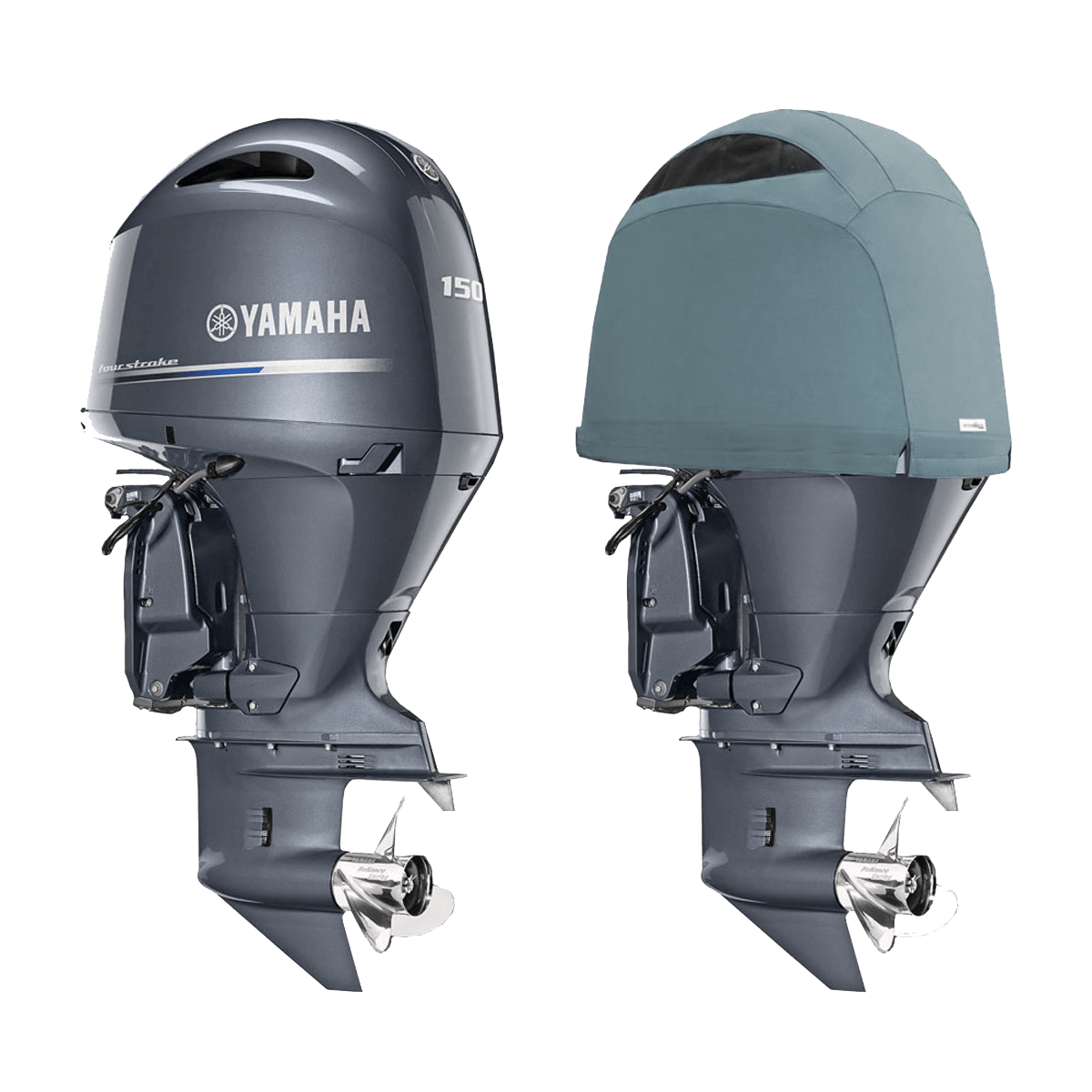 F150D, F175A, F200F (4CYL 2.8L) YEAR 2015> YAMAHA OUTBOARD COVERS - Cover Systems