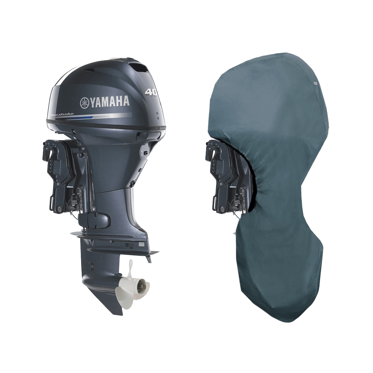 F30B, F40F (3CYL 747cc) YEAR 2009> YAMAHA OUTBOARD COVERS - Cover Systems