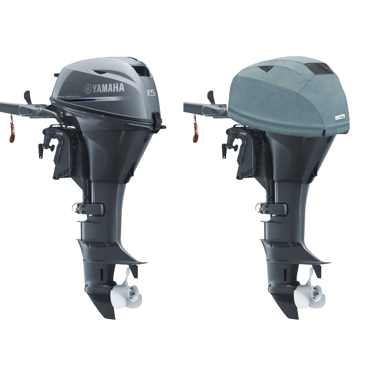 F15C, F20B (2CYL 362CC) YEAR 2007> YAMAHA OUTBOARD COVERS - Cover Systems