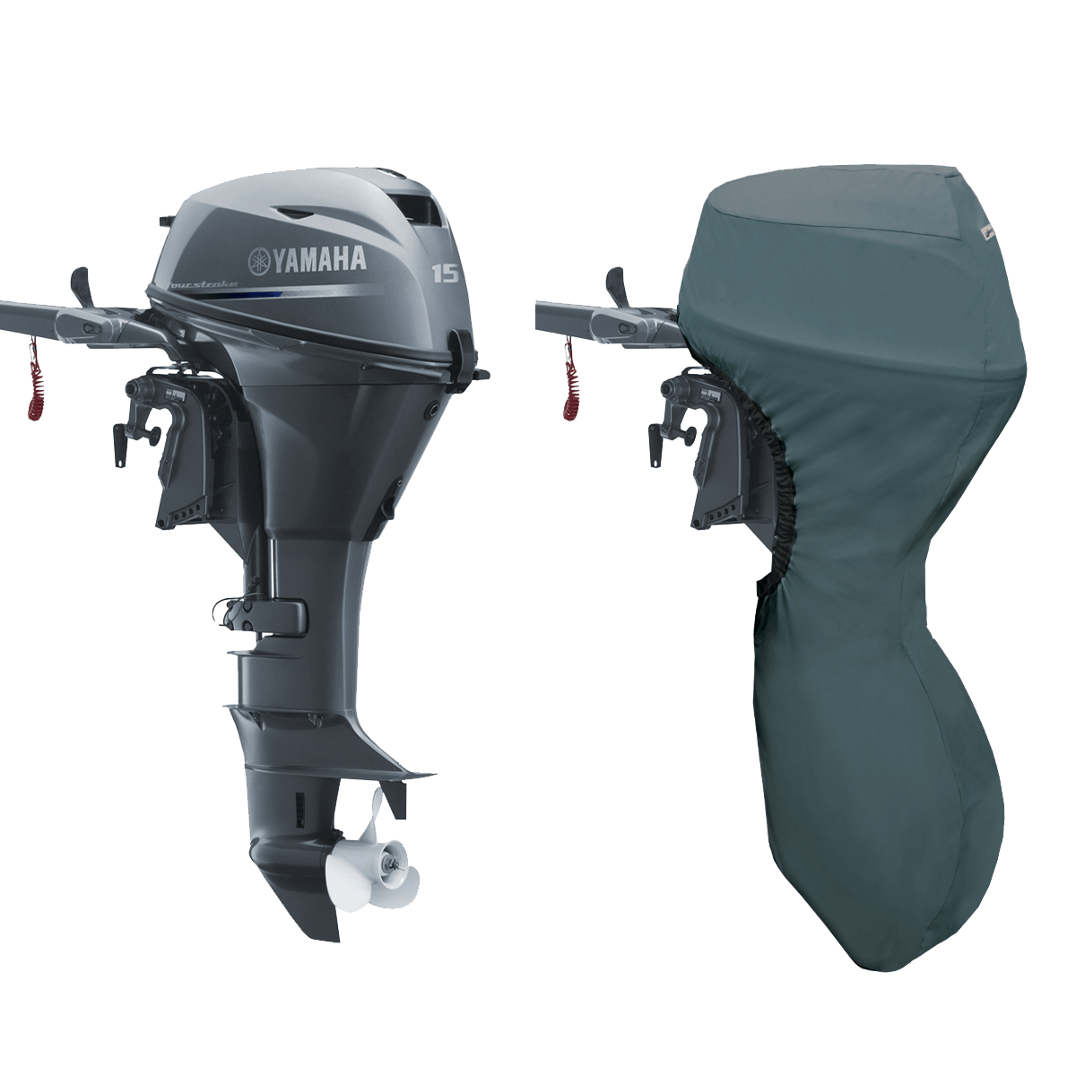 F15C, F20B (2CYL 362CC) YEAR 2007> YAMAHA OUTBOARD COVERS - Cover Systems