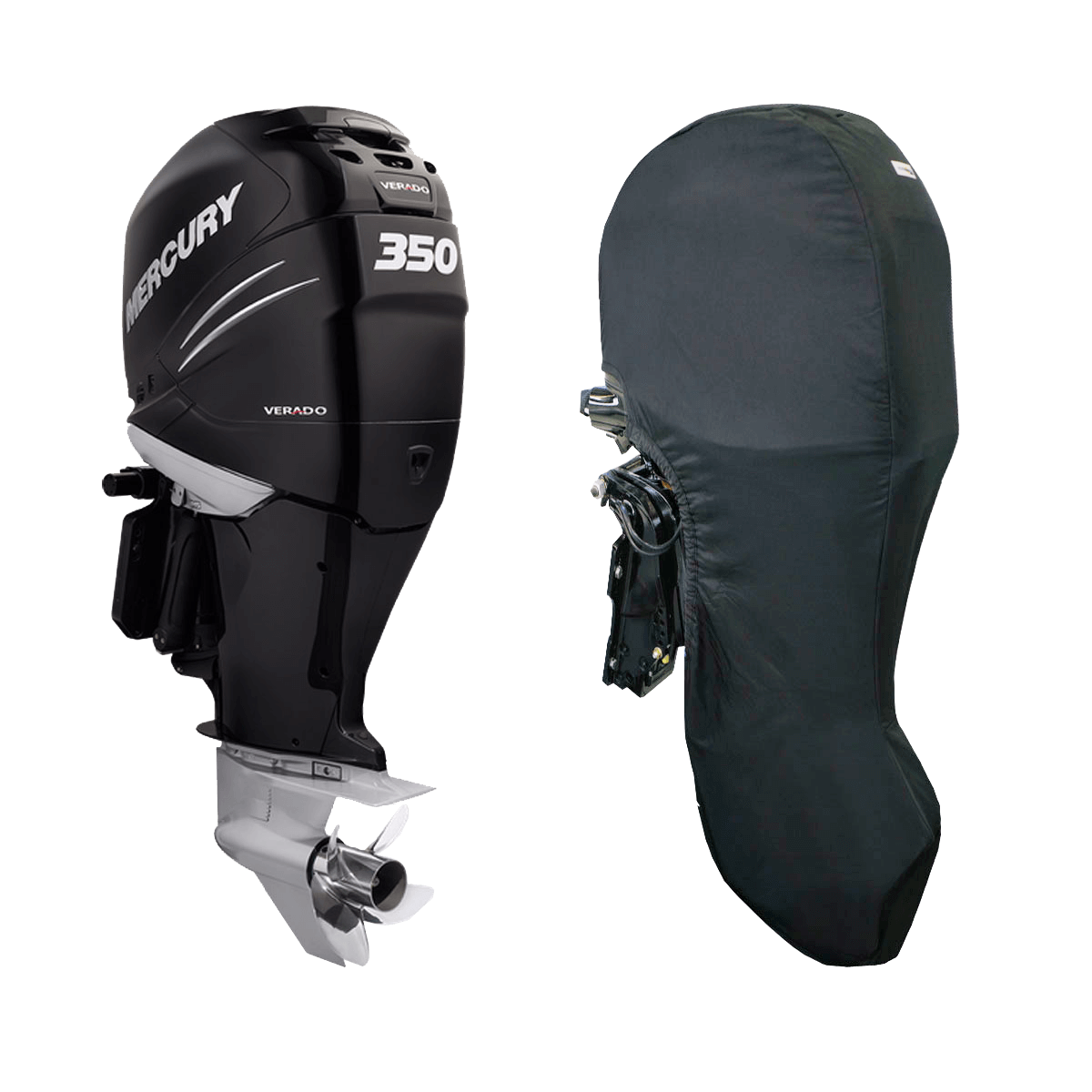 200HP-400HP (VERADO 6CYL 2.6L) YEAR 2005> MERCURY OUTBOARD COVERS - Cover Systems