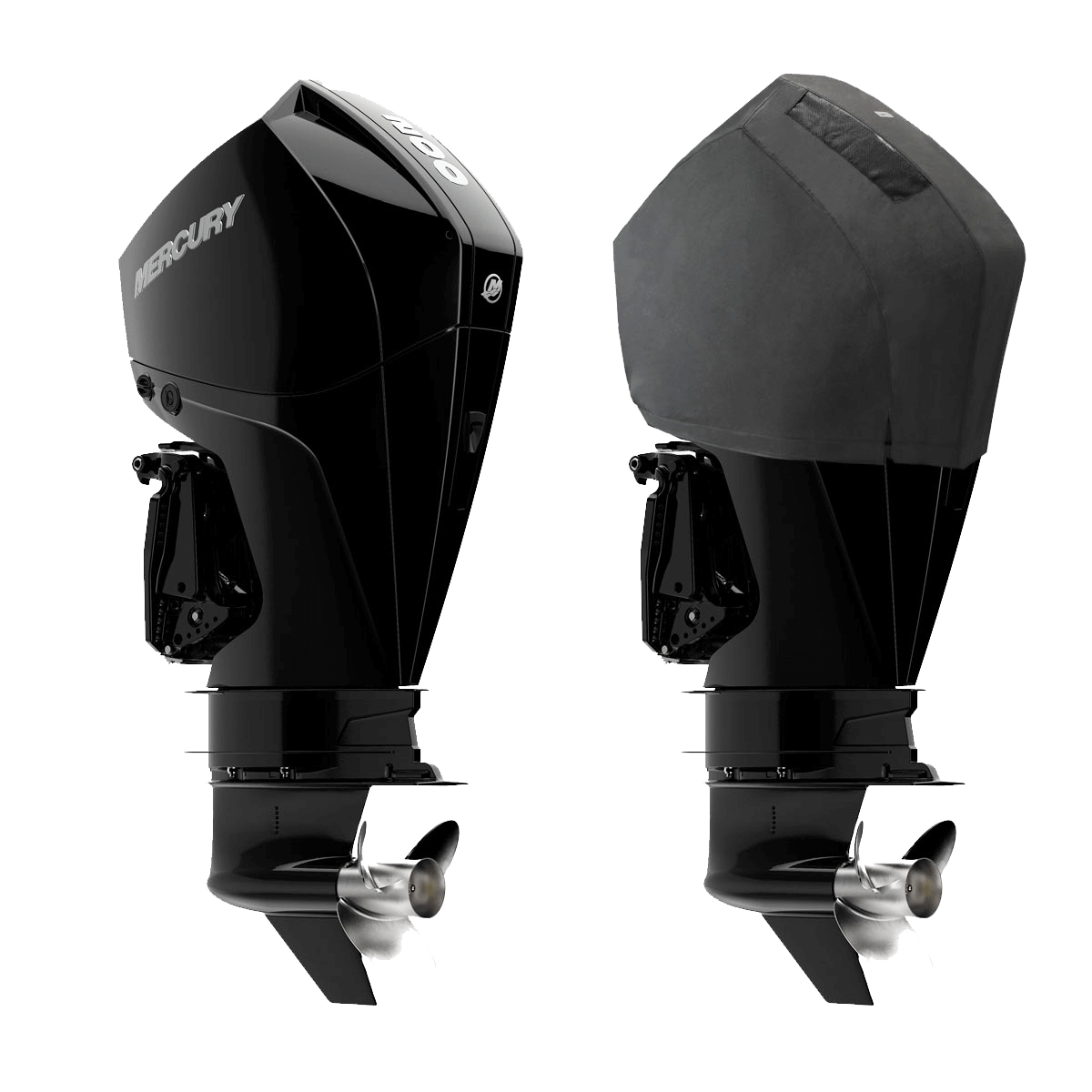 175HP, 200HP, 225HP, 175PRO XS (4STR V6 3.4L) YEAR 2018> MERCURY OUTBOARD COVERS - Cover Systems