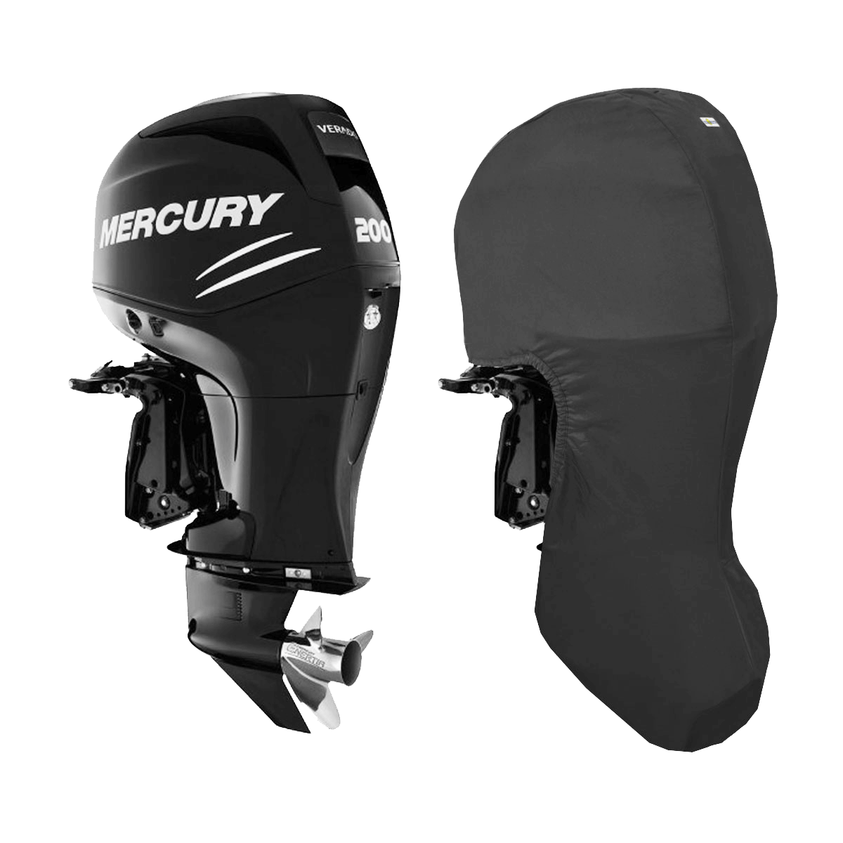135HP-200HP (VERADO 4CYL 1.7L) YEAR 2005> MERCURY OUTBOARD COVERS - Cover Systems
