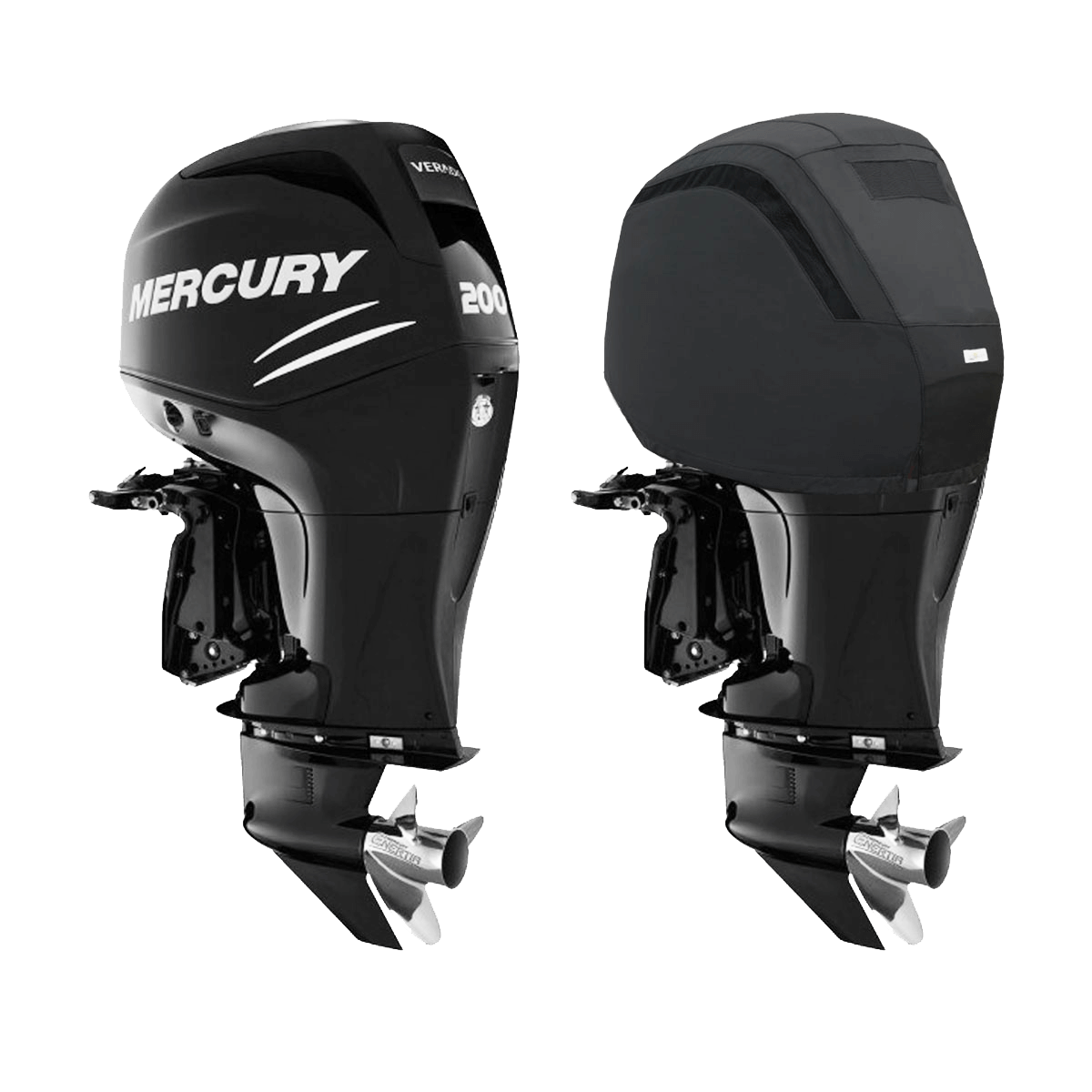 135HP-200HP (VERADO 4CYL 1.7L) YEAR 2005> MERCURY OUTBOARD COVERS - Cover Systems