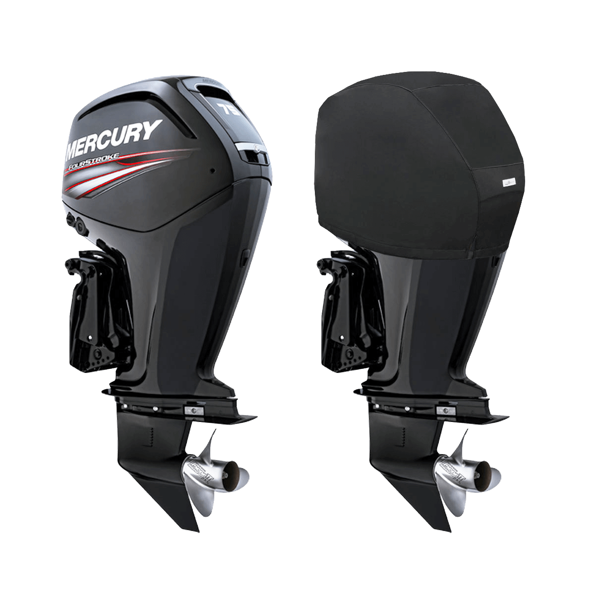75HP-115HP (4STR 4CYL 2.1L) YEAR 2014> MERCURY OUTBOARD COVERS - Cover Systems