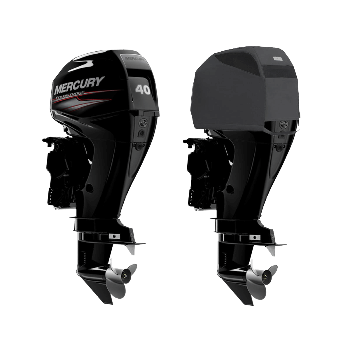 40HP (4STR 3CYL 747CC) YEAR 2008> MERCURY OUTBOARD COVERS - Cover Systems
