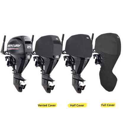 25HP, 30HP (4STR 3CYL 526CC) YEAR 2007> MERCURY OUTBOARD COVERS - Cover Systems