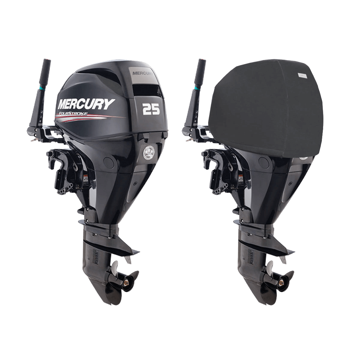 25HP, 30HP (4STR 3CYL 526CC) YEAR 2007> MERCURY OUTBOARD COVERS - Cover Systems