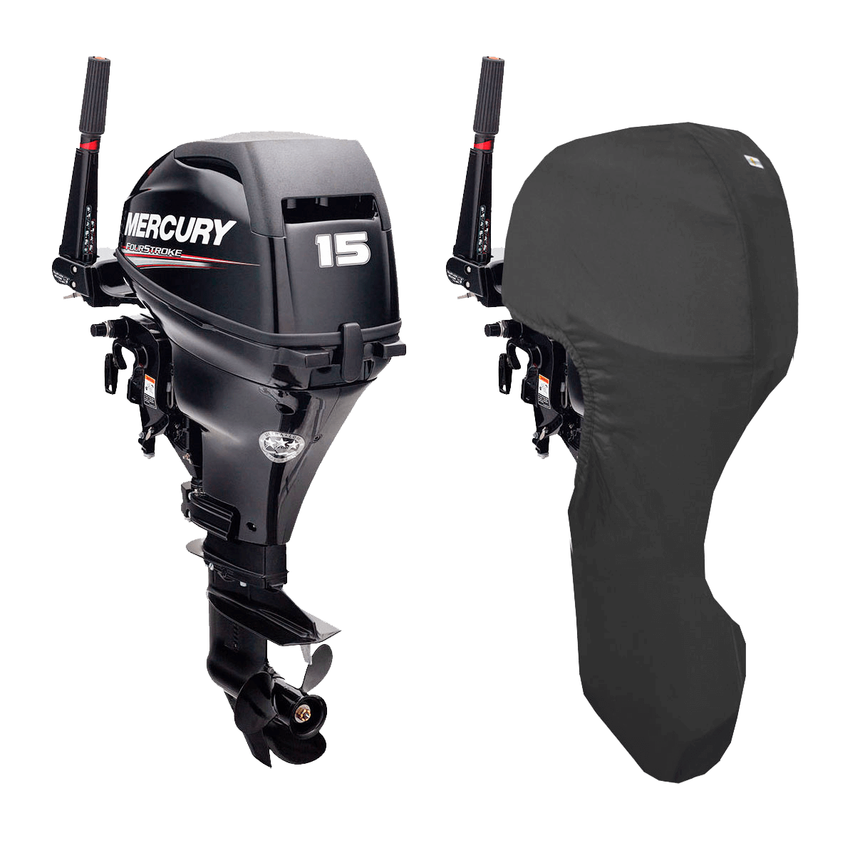 15HP, 20HP (4STR 2CYL 333CC) 2018> MERCURY OUTBOARD COVERS - Cover Systems