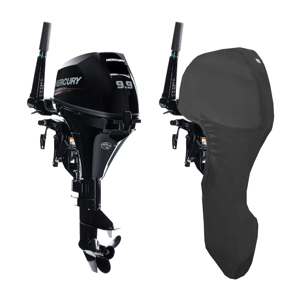 8HP, 9.9HP (4STR 2CYL 209CC) YEAR 2006> MERCURY OUTBOARD COVERS - Cover Systems