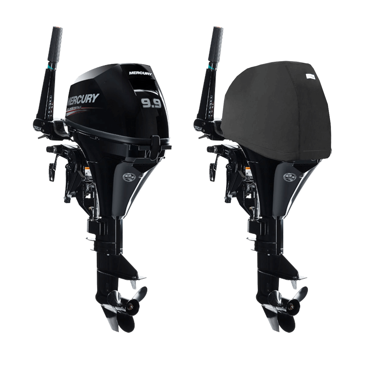 8HP, 9.9HP (4STR 2CYL 209CC) YEAR 2006> MERCURY OUTBOARD COVERS - Cover Systems