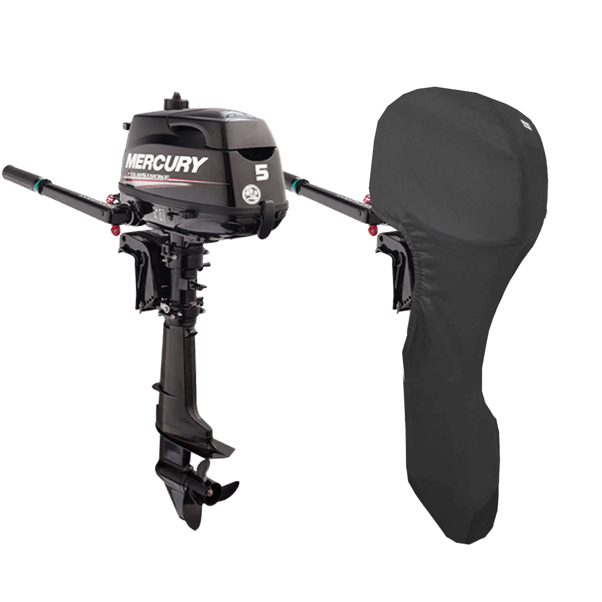 4HP, 5HP, 6HP (4STR 1CYL 123CC) YEAR 2012> MERCURY OUTBOARD COVERS - Cover Systems
