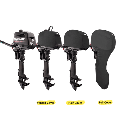 4HP, 5HP, 6HP (4STR 1CYL 123CC) YEAR 2012> MERCURY OUTBOARD COVERS - Cover Systems