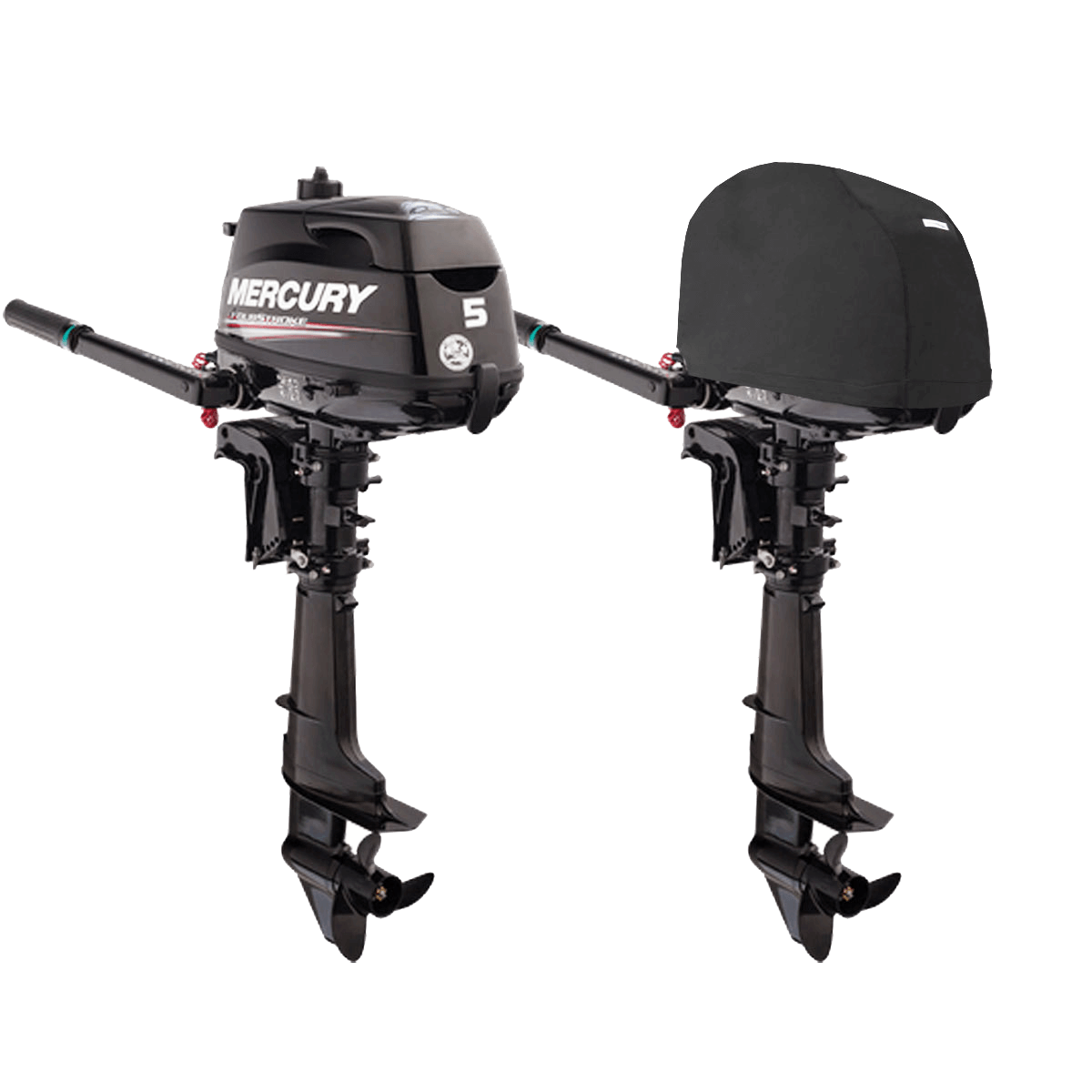 4HP, 5HP, 6HP (4STR 1CYL 123CC) YEAR 2012> MERCURY OUTBOARD COVERS - Cover Systems