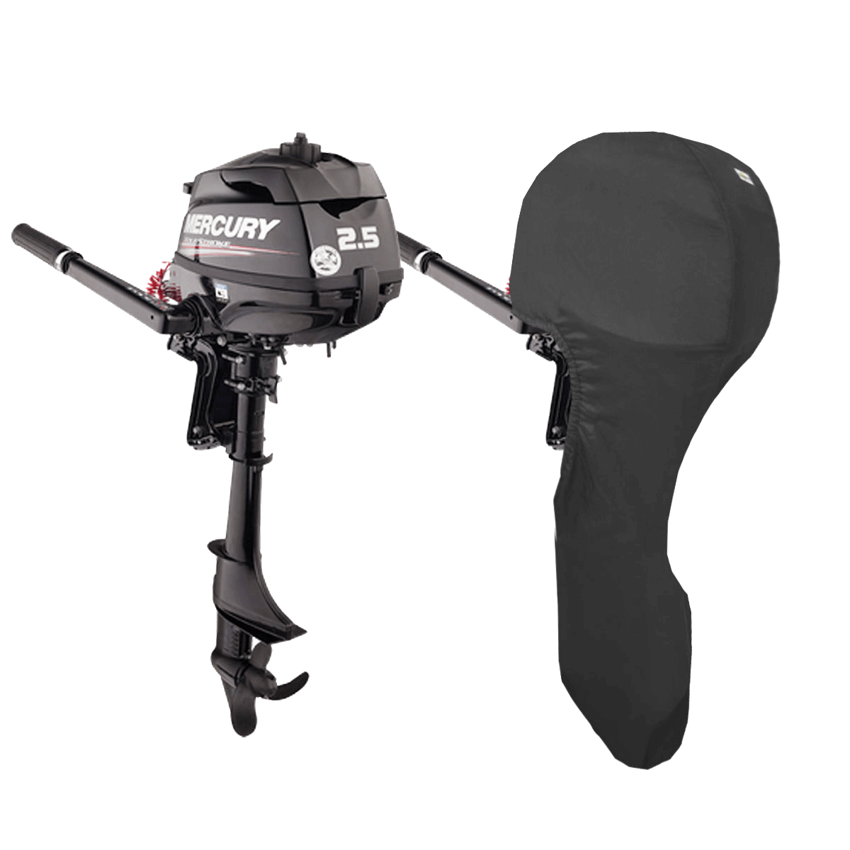2.5HP, 3.5HP (4STR 1CYL 85CC) YEAR 2007> MERCURY OUTBOARD COVERS - Cover Systems
