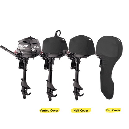 2.5HP, 3.5HP (4STR 1CYL 85CC) YEAR 2007> MERCURY OUTBOARD COVERS - Cover Systems