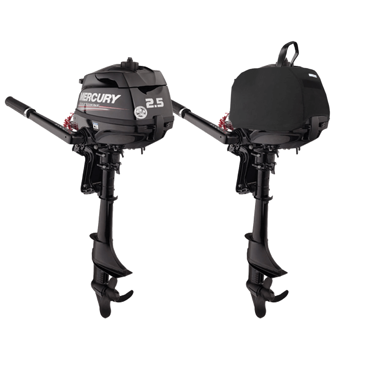 2.5HP, 3.5HP (4STR 1CYL 85CC) YEAR 2007> MERCURY OUTBOARD COVERS - Cover Systems