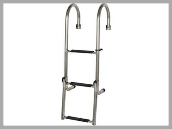 Stainless Steel Gunwale Ladders - Cover Systems