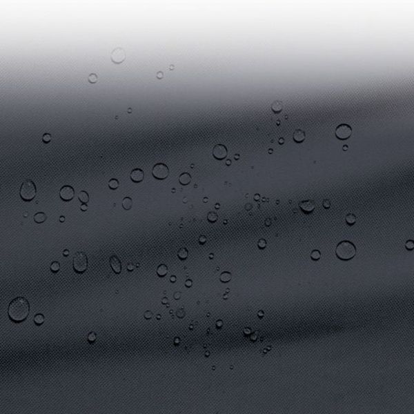 water on black fabric