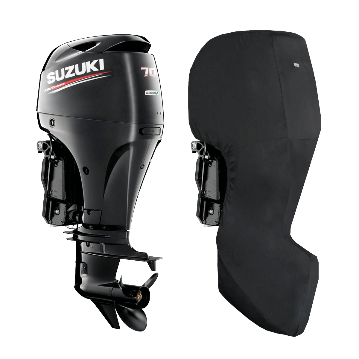 DF70A, DF80A, DF90A (4CYL 1.5L) YEAR 2008> SUZUKI OUTBOARD COVERS - Cover Systems