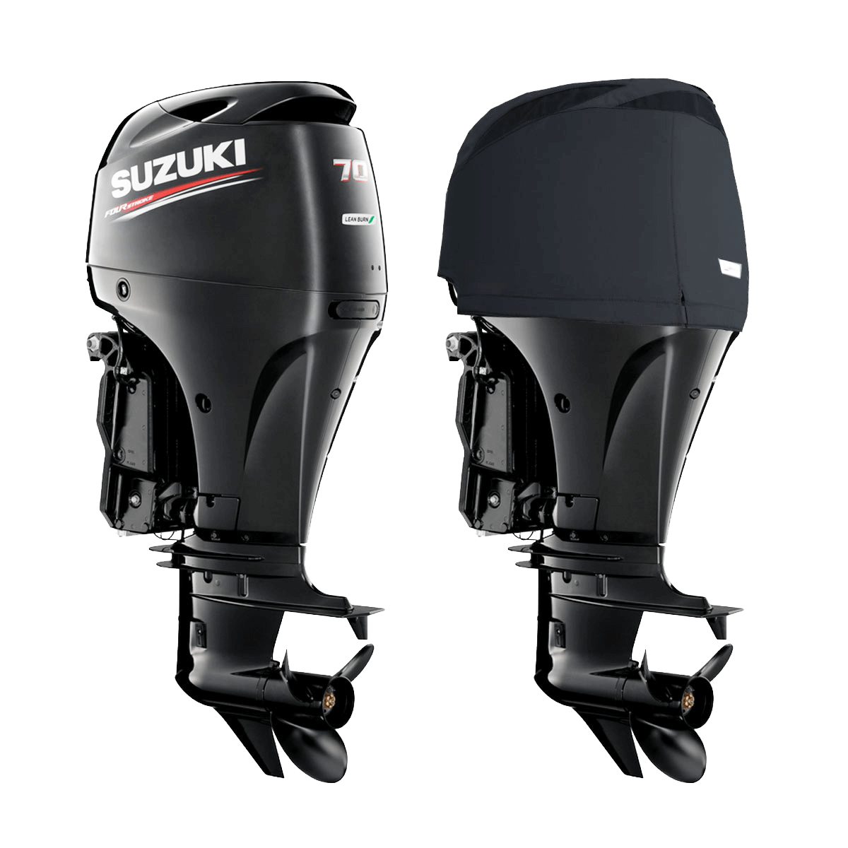 DF70A, DF80A, DF90A (4CYL 1.5L) YEAR 2008> SUZUKI OUTBOARD COVERS - Cover Systems