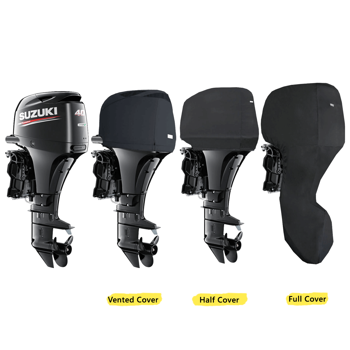 DF40A, DF50A, DF60A (3CYL) YEAR 2010> SUZUKI OUTBOARD COVERS - Cover Systems